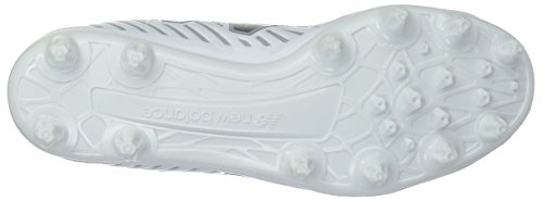 image for New Balance Men's Rush v1 Lacrosse Speed Lacrosse Shoe, White/Silver, 