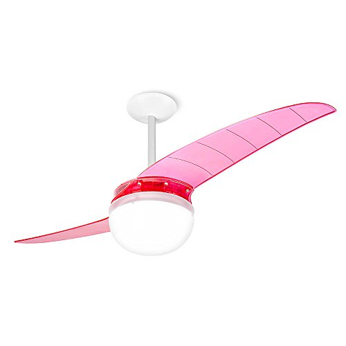 Ventilador de Teto Spirit 202 Rosa Neon 220V