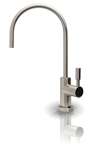 APEC Water Systems Faucet-CD-NP Kitchen Drinking Water Designer Faucet for Reverse Osmosis and Water Filtration Systems, Non-Air Gap Lead-Free, Brushed Nickel