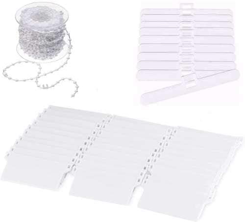 First Blinds Vertical Repair Kit 89mm Slats Bottom Weights Top Hangers Chain