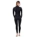 Seavenger Alpha 3mm Neoprene Fullsuit Wetsuit (Classic Black, Men Size XXL)