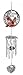 Memorial Wind Chimes When Cardinals Appear Angels are Near Red Cardinal Wind Chime with a Remembrance Saying Windchimes for Funeral Sympathy Outdoor 23.5