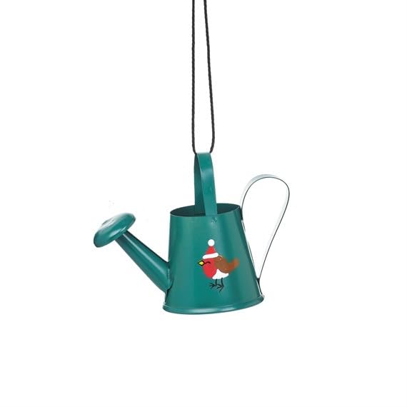 Sass & Belle Watering Can Decoration Green