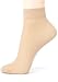 ililily 5 Or 10 Pairs 20D Sheer Ankle High Tights Hosiery Socks (Beige - 5)