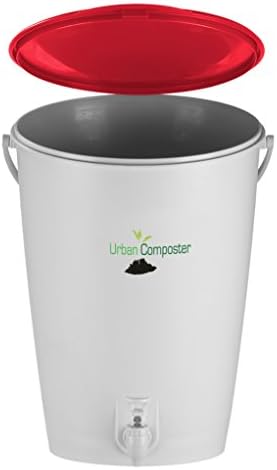 Urban Composter Bucket, Red