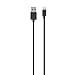 Belkin Lightning to USB Cable - MFi-Certified iPhone Lightning Cable for iPhone XS, XS Max, XR, X, 8/8 Plus and more (4ft/1.2m), Black - F8J023bt04-BLK primary