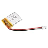 uxcell Power Supply DC 3.7V 200mAh 552025 Li-ion Rechargeable Lithium Polymer Li-Po Battery