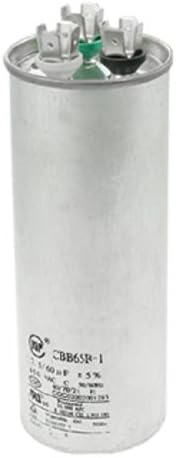 DealMux 450VAC 7.5uF+60uF Motor Run Capacitor for Air Conditioner