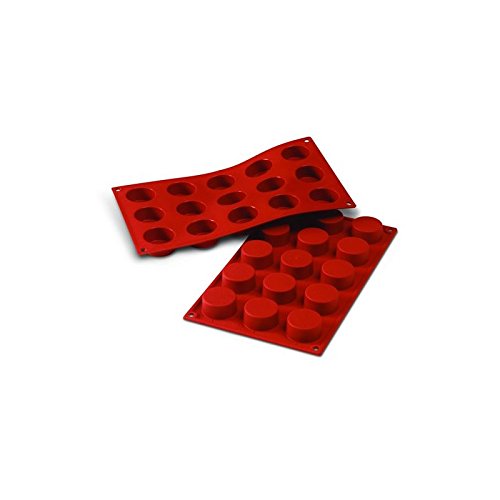 Silikomart Petit Cake Mould, 40mm, Terracotta