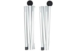 SUN NINJA Replacement Beach Tent Poles, 2 Poles Included