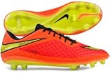Nike Hypervenom Phantom FG Mens Bright Crimson/Volt-Hyper Punch Soccer Cleats