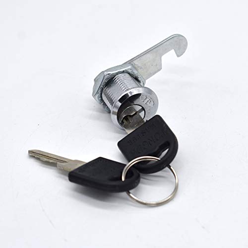 5Pcs Cabinet Lock Tool Box Drawer Door Mailbox Cam Lock with Keyed