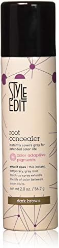 Style Edit Root Concealer, Dark Brown, 2 Oz.
