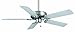 Casablanca Fan Company 84U45D Four Seasons III 52-Inch Ceiling Fan, Brushed Nickel Finish with Reversible Platinum/Cherrywood Blades