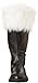 Funtasma Men's Santa, Black/What Faux Fur, Medium/10-11 M US