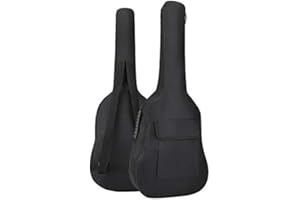 Origlam 36 Inch Acoustic Guitar Gig Bag, Waterproof Guitar Case, Soft Guitar Backpack, Padded Dual Shoulder Strap, Soft Case 