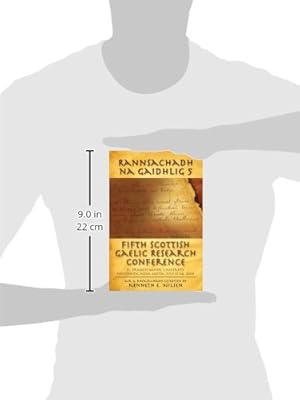 Rannsachadh Na Gaidhlig 5 Fifth Scottish Gaelic Research Conference Nilsen Kenneth E Amazon Com Au Books