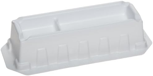 VistaLab 4054-1004 Reagent Reservoir, 25mL Volume, Polystyrene, Divided Tray (Case of 10 Bag, 10 per Bag)