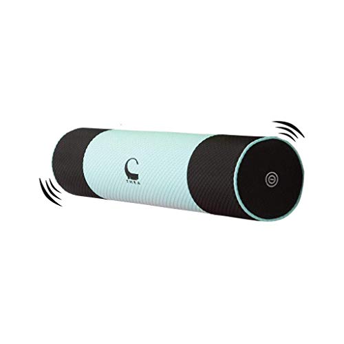 Kinelo THEA 24" Vibration Massage Bolster Pillow & Exercise Foam Roller with Free Carry Bag Blue - Thumbnail 3