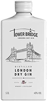 Tower Bridge London Dry White bottle Gin 5cl