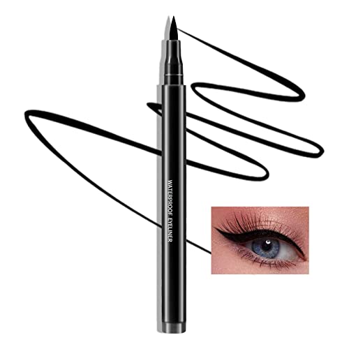Boobeen Colorful Liquid Eyeliner, Matte Eye Makeup Liner Pen with Felt Tip, Highly pigmented and Long Lasting Eyeliner for Women