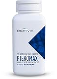 Biotivia PteroMax, Advanced Trans- Resveratrol + Multi-Stilbene Supplement, 60 Count