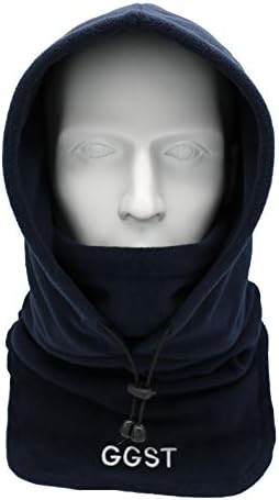 GG ST Balaclava Windproof Ski Mask Winter Thermal Fleece Hood Heavyweight Warm Outdoor Sports Face Hat for Men & Women