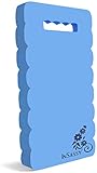 InSassy Garden Kneeler Pad - Kneeling Mat for Gardening Baby Bath Yoga Exercise & Prayer - High Density Foam Knee Pad for Work, Blue (Large - 18 x 8 1/4 x 4/5 Inches)