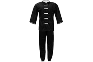 ULTIMATE FIGHT GEAR UFG Kung Fu Uniform Black w White Frog Kids Adults Unisex