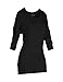 SATINA 3/4 Sleeve Dolman Tunic Top – Crew Neck Long Shirt – Many Colors & Sizes (Medium, Black)