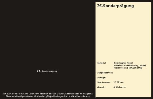 Prophila Collection 4 x 2 EURO-Tabletts blanko