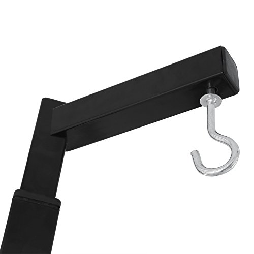 Happybuy Foldable Boxing Bag Stand Height Adjustable Sandbag Rack