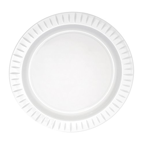 Party Essentials 40 Count Elegance Quality Hard Plastic Party/Dinner Plates, 10.25