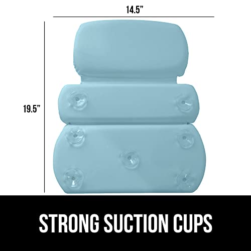 Gorilla Grip Bath Pillow for Tub, Comfortable Bathtub Pillows for Neck