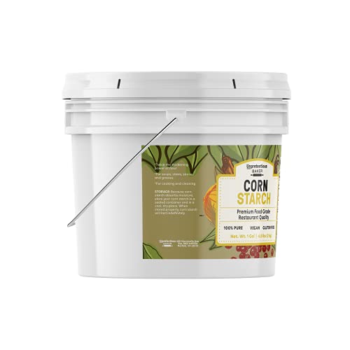 Corn Starch By Unpretentious Baker, 1 Gallon, Resealable Bucket