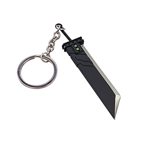 Evere FF7 Remake Keychain - 3.9 inch Key Charm Game