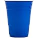 Solo Blue Cup Cold Plastic Party Cups, Round Style, 16 Ounce, 100 Pack