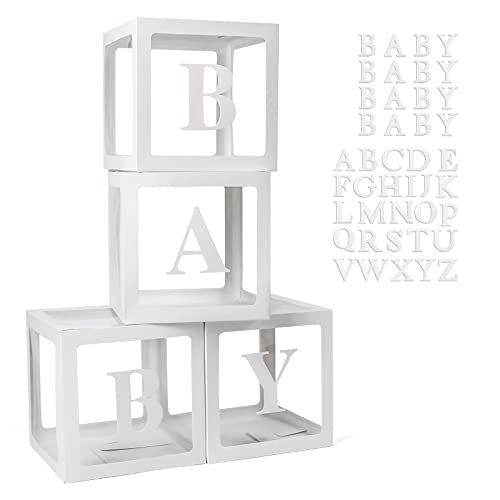 Voircoloria Baby Boxes with 42pcs Letters for Baby