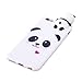 DAMONDY iPhone 6S Case,iPhone 6 Case,3D Cute Cartoon Animals Pattern Soft Silicone Gel Slim Design Rubber Thin Protective Cover Phone Case for iPhone 6 / 6S 4.7 inch-White Panda