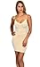 Patricia Lingerie Women's Shapewear Microfiber Stretch Control Slip Dress 2 Pack Black/Nude X-Large