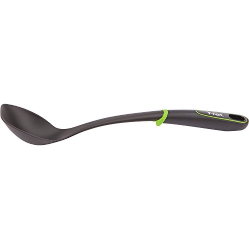 T-fal Ingenio High-Temp Nylon Solid Cooking Spoon, Black