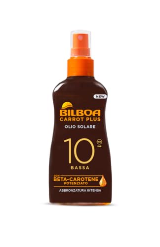 Huile Solaire Spray Bronzant SPF 10 Protezione Bassa 200 ML