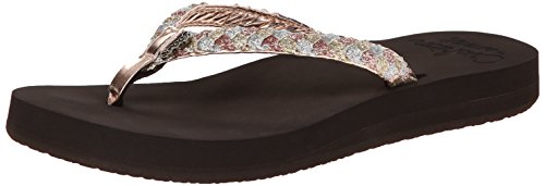 Reef Womens Twisted Star Cushion Flip Flop Desertcart Seychelles