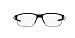 Oakley Men's Ox3128 Crosslink Switch Rectangular Prescription Eyeglass Frames, Pewter/Demo Lens, 55 mm