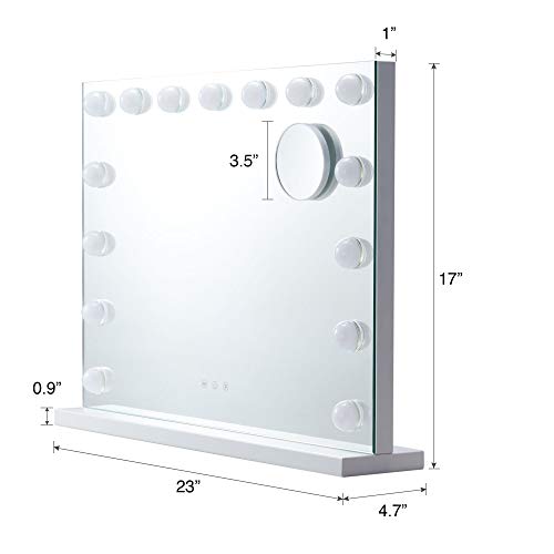 COZ Hollywood Mirror with Lights, Vanity Mirror with Lights for Bedroom, Dressing Room