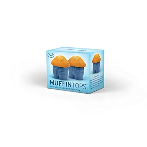 Fred MUFFIN TOPS Denim-Style Baking Cups, Set of 4 Home & Kitchen, Kitchen & Dining, Bakeware, Baking Tools & Accessories, Baking Cups
