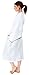 Simplicity Men/Women's 100% Cotton Waffle Weave White Spa Robe, White