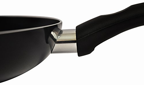 Kitchen Pro Nonstick Fry Pans, 8 and 10-Inch, 2-Piece Set, Black