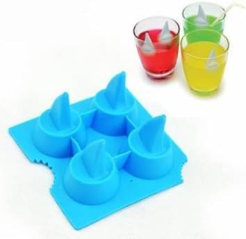 Anyana Silicone Shark Fin Ice Tray Cube Freeze Maker Chocolate Mould Mold