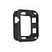 Watch Cases for iWatch Series 4 40mm/44mm Full Screen Protector Ultra-thin Plating TPU (44mm, black)